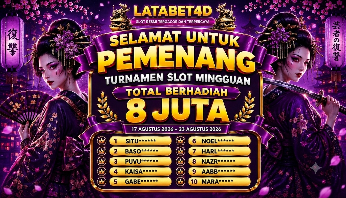 SELAMAT DATANG DI LATABET4D